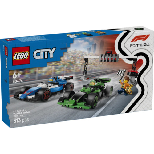 레고 VCARB와 Sauber 레이스 카가 있는 F1® 그리드 (60474) (일반구매)_이미지