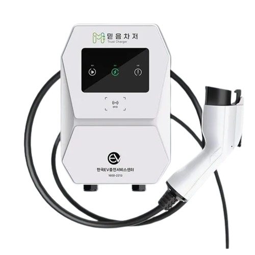 믿음차저 완속 7kW 벽부형 전기차 충전기