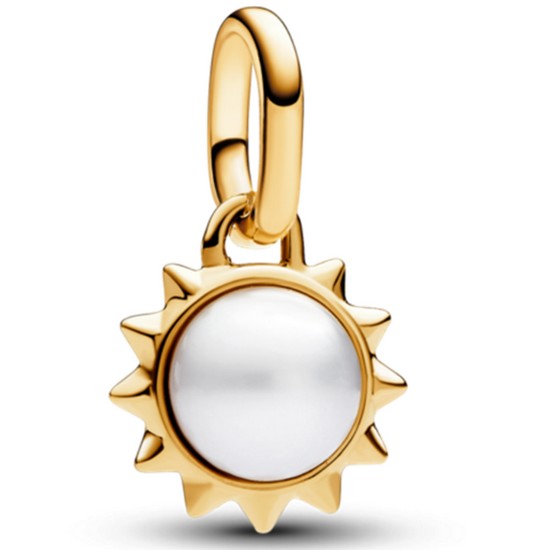 판도라 미 트리티드 프레시워터 컬쳐드 펄 선 미니 댕글 참 763035C01