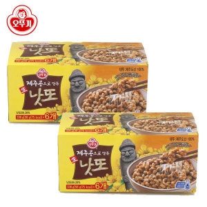 오뚜기 제주콩으로 만든 생낫또 56g (54개)