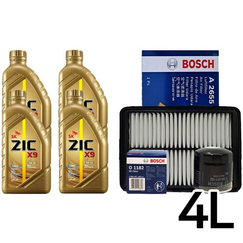 SK������ ��ũ X9 LS 5W30 4L + �������� ���� ���� �ƹݶ�AD 1.6 LPI