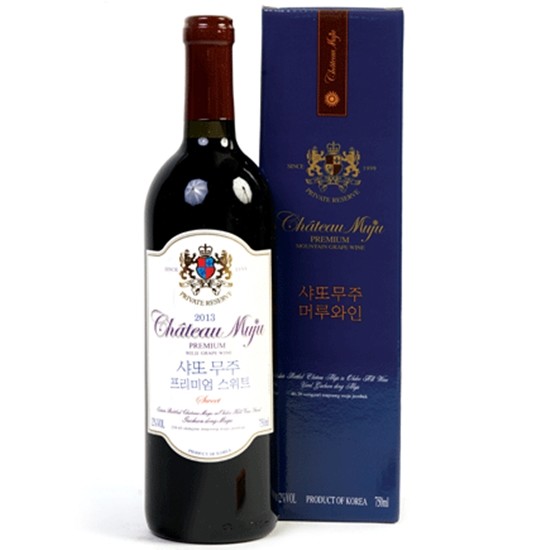 샤또무주 머루와인 프리미엄 스위트 750ml (2개,매장픽업)_이미지