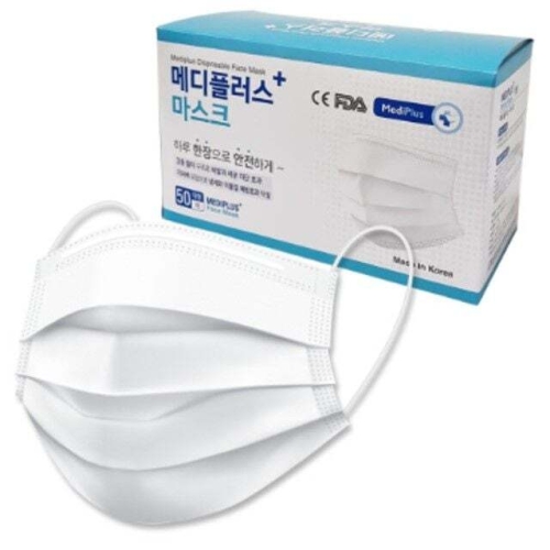 메디플러스 3중 덴탈마스크 대형