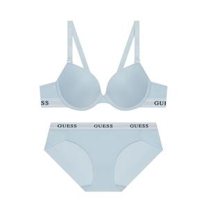 게스언더웨어 트리플라인 에어로쿨 브라 팬티 세트 OEWRP391 (SB, 스카이블루)_이미지