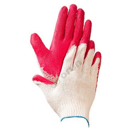 오런 후디스 빨강 반코팅 장갑 (1켤레)