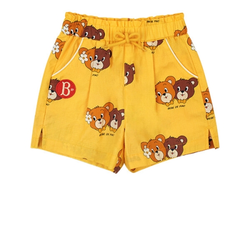 베베드피노 올 오버 허니 베어 베이비 숏 팬츠 BP52PL112