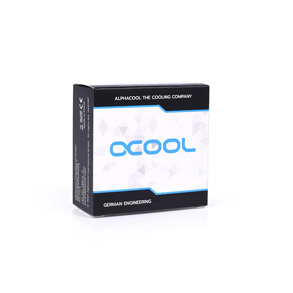 ALPHACOOL Eiszapfen 8mm 오프셋 회전 피팅 (크롬)_이미지