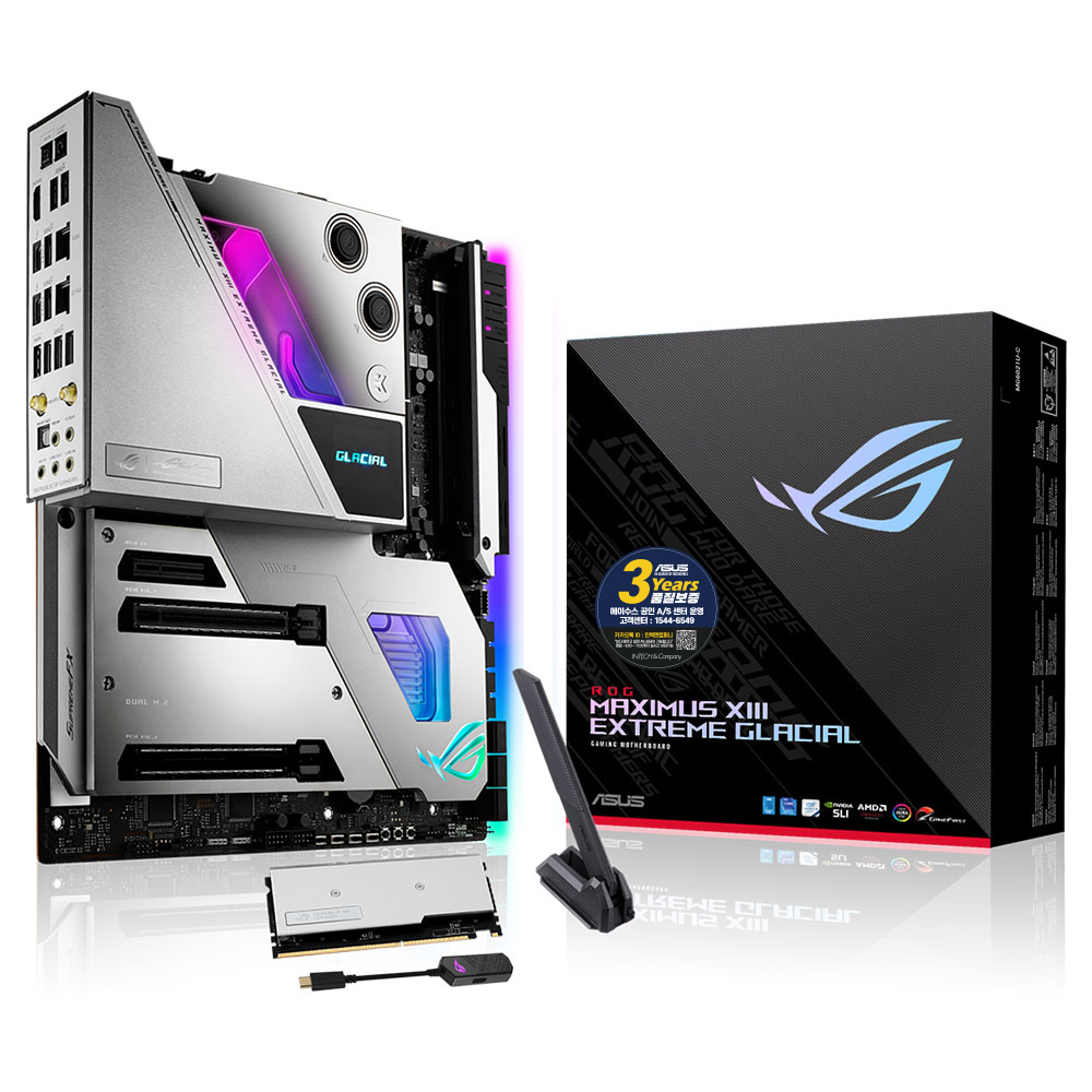 ASUS ROG MAXIMUS XIII EXTREME GLACIAL 인텍앤컴퍼니_이미지