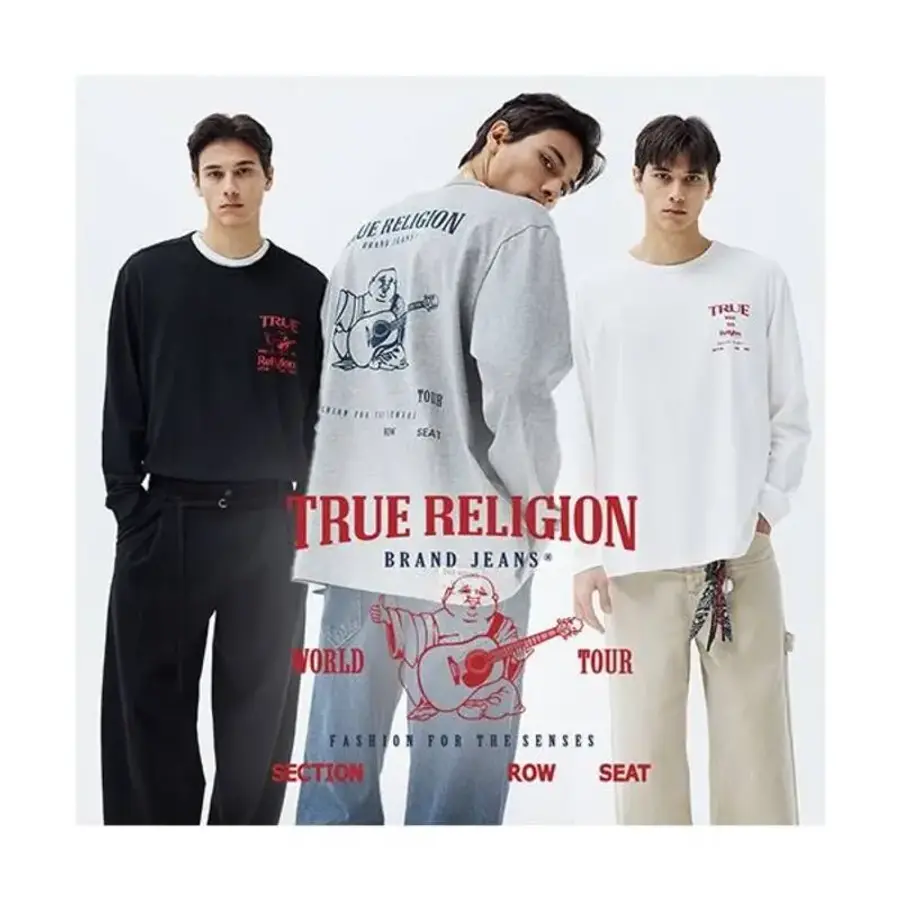 트루릴리젼 O 남성 긴팔 티셔츠 3종 368589