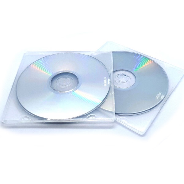 크로스컴 1CD 투명 연질 CD 케이스 (50장)