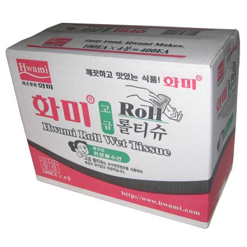 화미 업소용 물티슈 리필형 (400매)_이미지