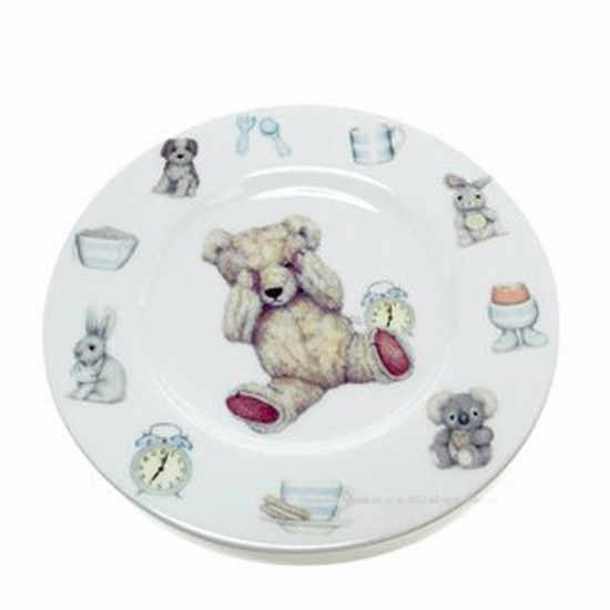 로이커크햄 테디타임 접시 20cm_이미지