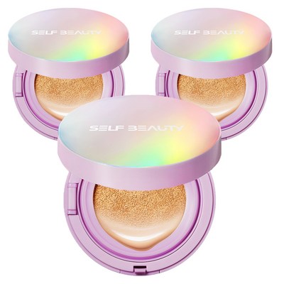 셀프뷰티 유니콘 오로라 광채 쿠션 15g (본품3개)_이미지