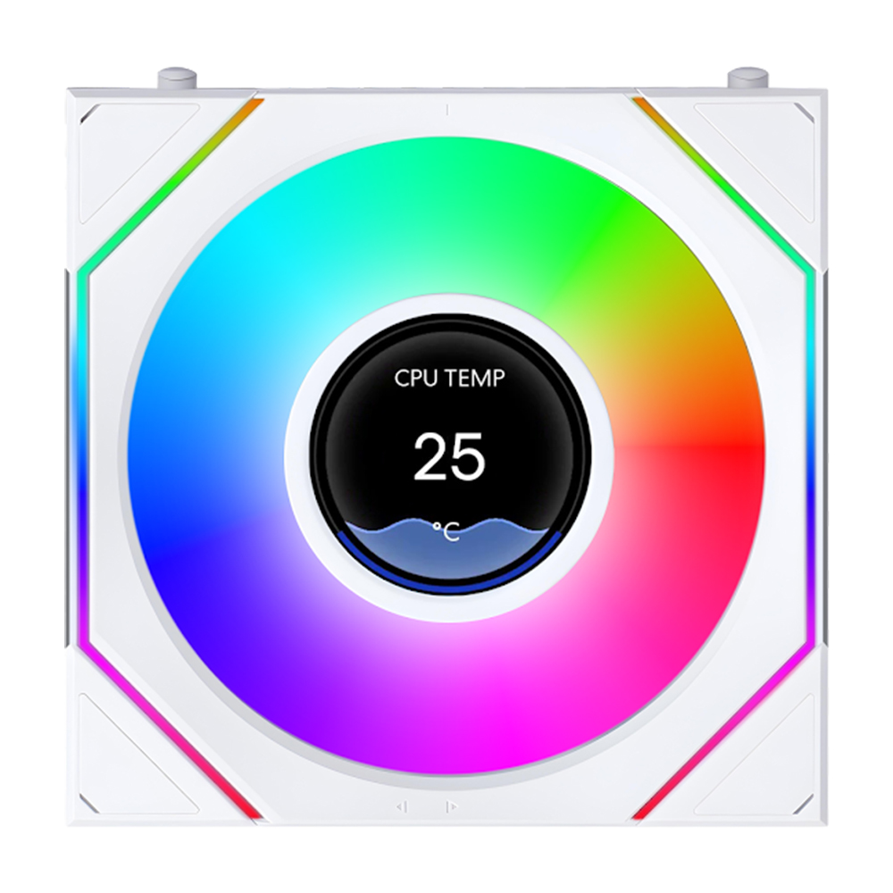 리안리 UNI FAN SL-INF LCD FLEX 120 (화이트)_이미지