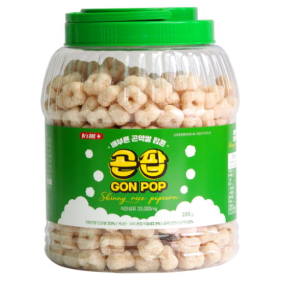 곤팝 배부른 곤약쌀 팝콘 220g (1개)_이미지