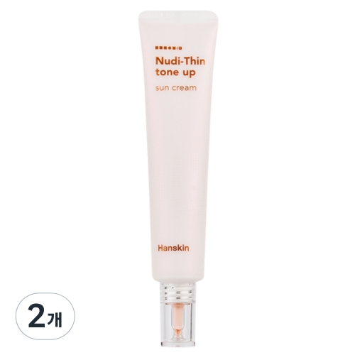 한스킨 누디 씬 톤업 선크림 40ml (2개)_이미지