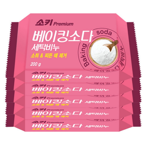 소키 프리미엄 베이킹소다 세탁비누 200g