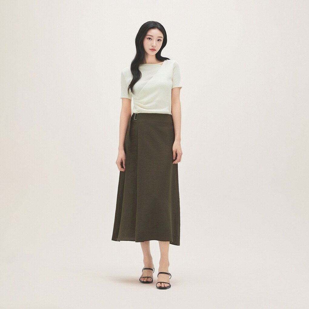 이랜드 로엠 스타필드 고양 A라인 롱 스커트 RMWHG25R12 RMWHG25R12
