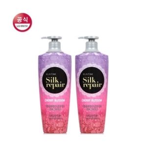 엘라스틴 실크리페어 샤이닝 컨디셔너 체리블라썸 550ml (2개)_이미지