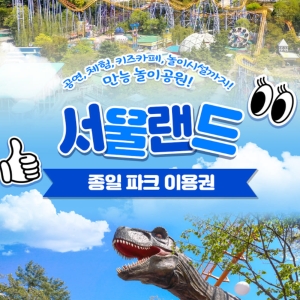 서울랜드 과천 서울랜드 종일 이용권 (대인)