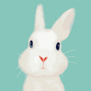 아트조이 DIY 명화그리기 아기 토끼 20X20cm_이미지