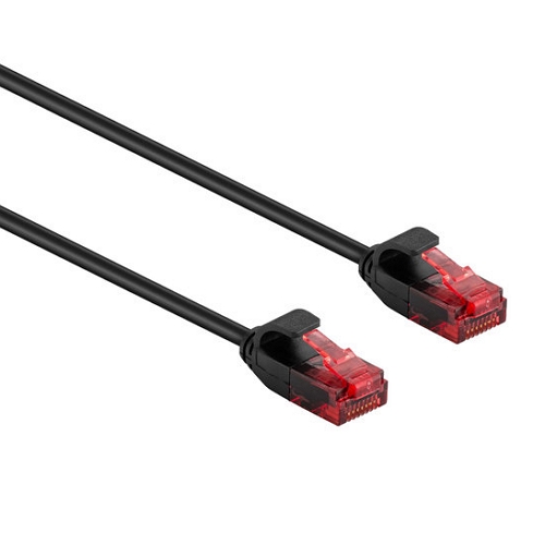 라인업시스템 LANSTAR CAT.6 UTP 다이렉트 초슬림 랜케이블 블랙 (LS-SL6-5B, 5m)_이미지