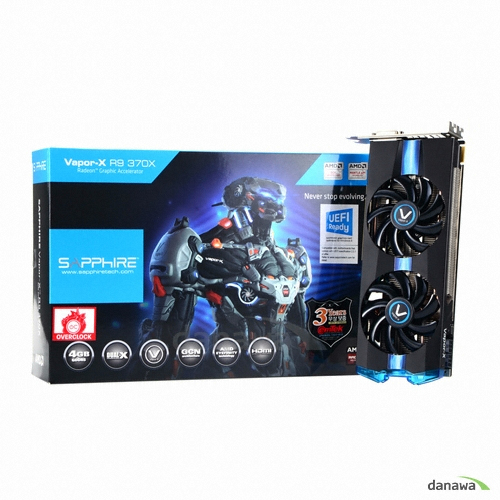 SAPPHIRE 라데온 R9 370X OC D5 4GB Vapor-X_이미지