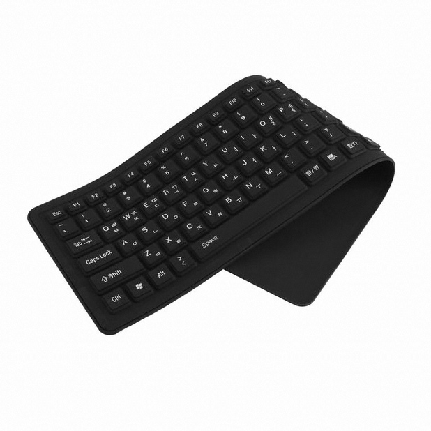 라이트컴 COMS BB623 실리콘 롤 키보드_이미지