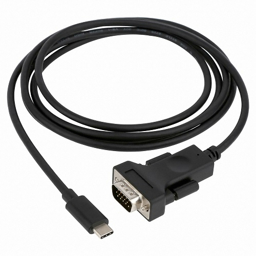 �������������ͽ� �ؽ�Ʈ Type C to VGA(RGB) ���̺� NEXT-2243TCV