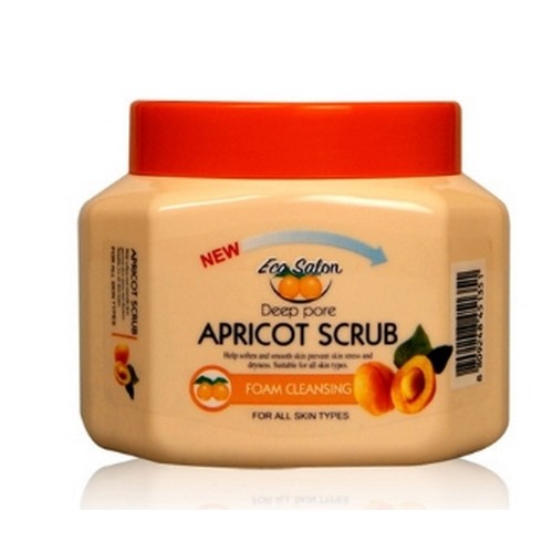 오가니아 에코살롱 아프리콧 살구 스크럽 폼 클렌징 500g