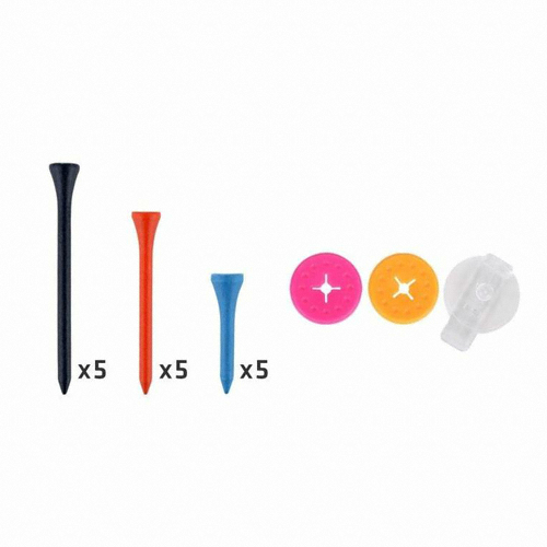 지온카시야 필드마스터팩 칼라나무골프티 메탈케이스 (15개)_이미지