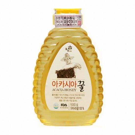 꽃샘식품 아카시아꿀 500g (12개)_이미지