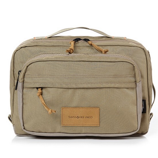 쌤소나이트 RED OSLER 슬링백 LIGHT BROWN QU823002