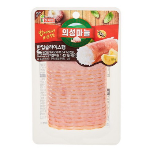 의성마늘 한입슬라이스햄 90g
