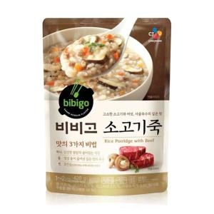 CJ제일제당 햇반 소고기죽 420g이미지입니다. 누르면 해당 게시물로 새창이동합니다.