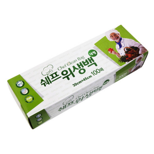 대진씨앤씨 쉐프 위생백 30x45cm 100매 (1개(100매))_이미지