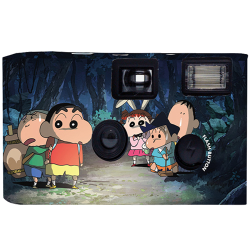 짱구 위기의 떡잎방범대 일회용 필름카메라 (정품)_이미지