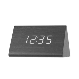 아트박스 삼각우드시계 블랙  14002956_이미지