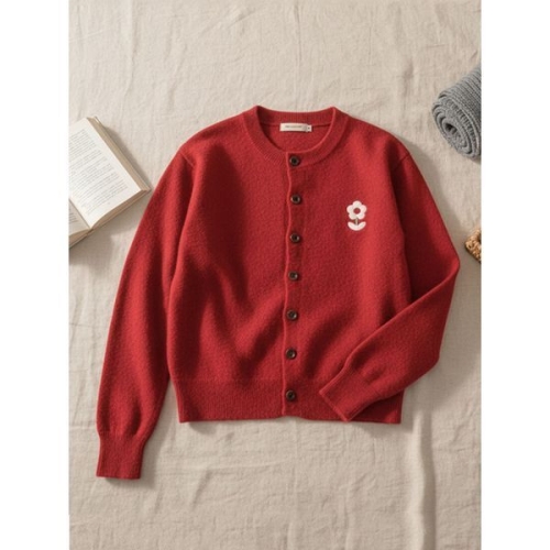 넬리 이브닝 소프트 니트 가디건_NC4GD019