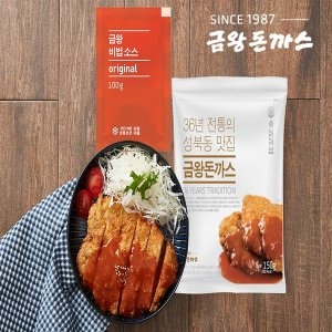 성북동 맛집 금왕돈까스 돈까스 150g 10개 + 소스 100g 10개_이미지