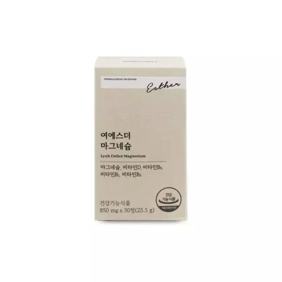 에스더포뮬러 여에스더 마그네슘 850mg 30정