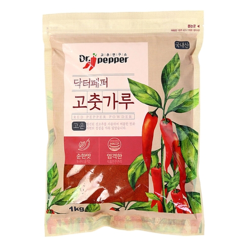닥터페퍼 고춧가루 1kg (1개)