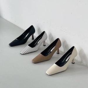 오노마 ONM 여성 베이직 스퀘어토 7cm 펌프스 구두 오피스 41017810_이미지