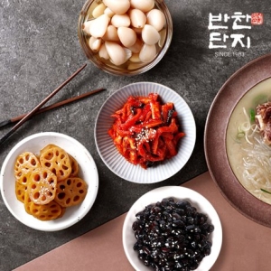 콩장조림1Kg+연근조림1Kg+무말랭이1Kg+알마늘1Kg