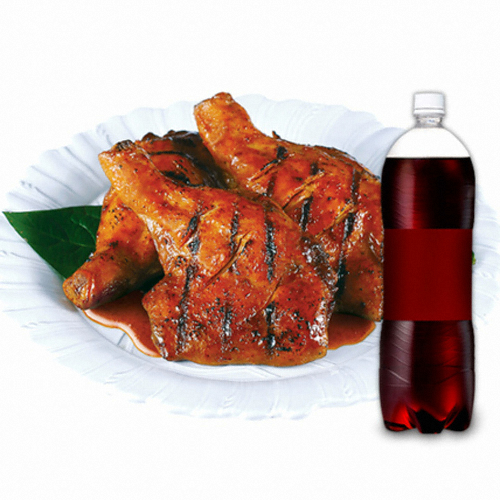 BBQ치킨 BBQ 자메이카 통다리+콜라1.25L이미지입니다. 누르면 해당 게시물로 새창이동합니다.