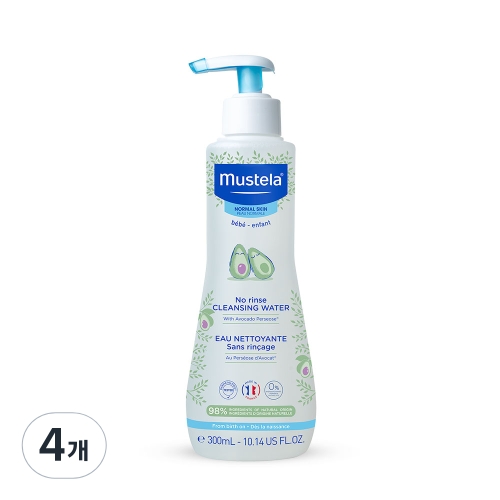 무스텔라 NEW 노린스 클렌징워터 300ml (4개)_이미지