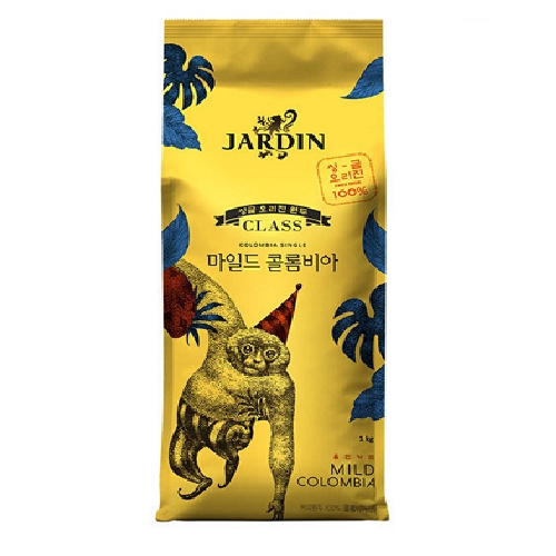 쟈뎅 클래스 마일드 콜롬비아 싱글오리진 홀빈 1kg