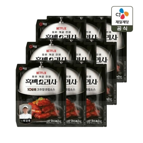 백설 흑백요리사 10분쿡 고추장조림소스 100g