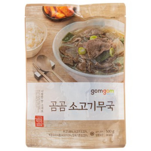 쿠팡 곰곰 소고기무국 500g (9개)_이미지
