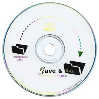 SAVE CD-R 700MB 48x 케익 50장 블랙_이미지